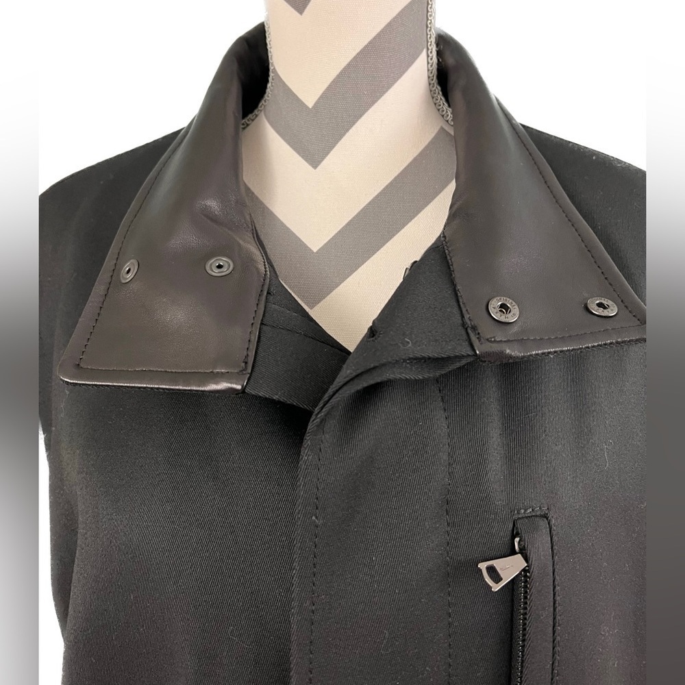 John Varvatos Black Virgin Wool Italian Coat - Men’s US 42 / EU 52 - Picture 3 of 16
